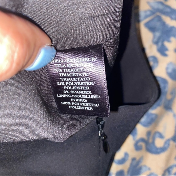 Ann Taylor peplum black Skirt - Picture 4 of 4